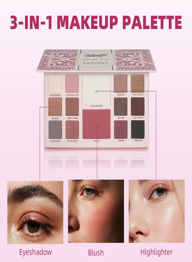 KAVCENT Makeup Kit for Women Teens full Kit Makeup set for Teens Teenagers 14-16 Eyeshadow Foundation Makeup Gift set for Women Makeup Kits for Teen Girls - Image 3